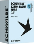 Schwalbe 10465084, Schwalbe Extra Light Schlauch 700c/28"x1,10-1,80 (28/44-622) 50mm