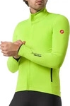 Castelli 4525502-357-X_Gul, Castelli Alpha 150 Fahrradjacke electric lime/black