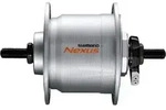 Shimano EDHC30003NNASG, Shimano NEXUS Nabe Dynamo DH-C3000-3N-NT 36H 16-28 Silber