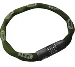 ABUS 61492, Abus Ketten-Zahlenschloss 8808c Gr&uuml;n 85 cm
