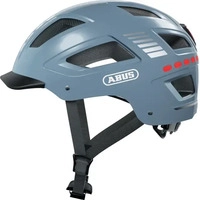 ABUS 6671X, ABUS Hyban 2.0 LED Fahrradhelm Glacier Shiny Blau