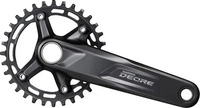 Shimano EFCM51001EXA2, Shimano Deore M5100 Kurbelgarnitur 32T 1x11S 175mm Schwarz