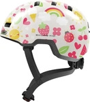 ABUS 04679, ABUS Skurb Kid Fahrradhelm Creme Sommer Gr&uuml;n/Gelb/Wei&szlig;/Pink