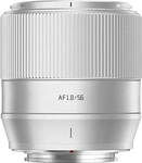 Ttartisan 4350142C, TTARTISAN AF 1,8/56 mm, Nikon Z-Mount silber, Objektiv