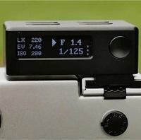 Keks KM02-BK, KEKS KM-02 dig.Belichtungsmesser schwarz Light Meter