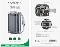 4smarts 540100, 4smarts Powerbank Lucid Ultra 40000mAh 100W grau