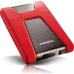 Adata AHD650-1TU31-CRD, Adata DashDrive Durable HD650 1TB 2.5'' USB3.0 Red