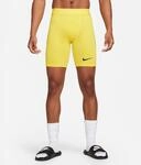 Nike Pro Dri-Fit Strike Teamhose f&uuml;r Herren, gelb DH8128-719