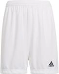 Adidas Entrada 22 Teamhose f&uuml;r Kinder, wei&szlig; HG6292