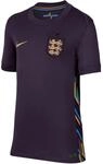 Nike England Dri-Fit Stadium Away Trikot f&uuml;r Kinder, lila FJ4368-573