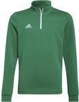 Adidas Entrada 22 Training Oberteil Sweatshirt f&uuml;r Kinder, gr&uuml;n HI2132