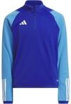 Adidas Tiro 23 Competition Trainingsoberteil Fu&szlig;balljacke f&uuml;r Kinder, blau...