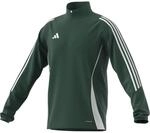 Adidas Tiro24 Training TOP Rollkragenpullover f&uuml;r Herren, gr&uuml;n IS1040