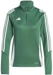 Adidas Tiro24 Training TOP Rollkragenpullover f&uuml;r Damen, gr&uuml;n IR9385