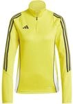 Adidas Tiro24 Training TOP Rollkragenpullover f&uuml;r Damen, gelb IR9386