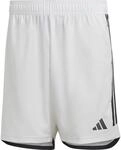Adidas Tiro 23 Competition Match Shorts f&uuml;r Herren, wei&szlig; HT5695