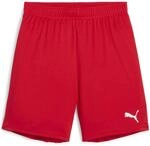 Puma teamGOAL Junior Shorts f&uuml;r Kinder, rot 705753