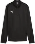 Puma teamGOAL Training 1/4 Zip Top Longsleeve f&uuml;r Damen, schwarz 658631