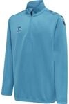 Hummel Core XK (halber Rei&szlig;verschluss) Poly Sweatshirt f&uuml;r Kinder, hellblau 211480