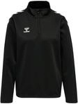 Hummel Core XK (halber Rei&szlig;verschluss) Damen Sweatshirt, schwarz, Gr. XS 211945-2001