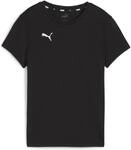 Puma teamGOAL Casuals T-Shirt f&uuml;r Damen, schwarz 658617