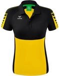 Erima Six Wings Poloshirt f&uuml;r Damen, gelb 1112220