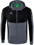Erima Six Wings mit Kapuze Kapuzensweater, grau 1032207