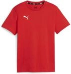 Puma teamGOAL Casuals Junior T-Shirt f&uuml;r Jungen, rot 658616