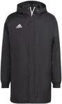 Adidas Entrada 22 Stadium Jacke Fu&szlig;balljacke f&uuml;r Herren, schwarz IB6076
