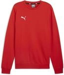 Puma teamGOAL Casuals Crew Neck Sweatshirt f&uuml;r Herren, rot 658592