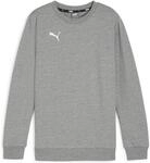 Puma teamGOAL Casuals Crew Neck Junior Sweatshirt f&uuml;r Jungen, grau 658593