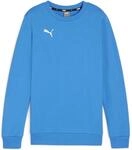 Puma teamGOAL Casuals Crew Neck Junior Sweatshirt f&uuml;r Jungen, blau 658593