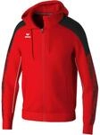 Erima Evo Star mit Kapuze Kapuzensweater f&uuml;r Kinder, rot 1032401