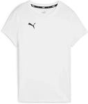 Puma teamGOAL Casuals T-Shirt f&uuml;r Damen, wei&szlig; 658617