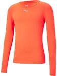Puma Liga Baselayer Longsleeve f&uuml;r Herren, orange 655920
