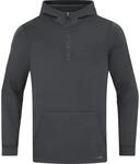 Jako Zip Pro Casual Kapuzensweater, grau 6745