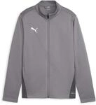 Puma teamGOAL Training Junior Fu&szlig;balljacke f&uuml;r Jungen, grau 658634