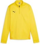 Puma teamGOAL Training 1/4 Zip Top Junior Longsleeve f&uuml;r Kinder, gelb 658632