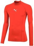 Puma Liga Baselayer Tee LS Warm Longsleeve f&uuml;r Herren, rot 655922