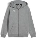 Puma teamGOAL Casuals Hooded Junior Sweatshirt f&uuml;r Jungen, grau 658596