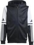 Adidas Squadra 25 Kapuzensweater f&uuml;r Kinder, schwarz JE2756