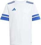 Adidas Squadra 25 Trikot f&uuml;r Kinder, wei&szlig; JJ0060
