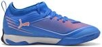 Puma Ultra 6 Match IT + Mid Kinder Trainingsschuhe, blau, Gr. 33 108518-01