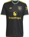 Adidas Manchester United 25/26 Third Trikot f&uuml;r Herren, schwarz KD4225