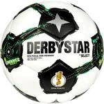 Derbystar DFB-Pokal Brillant APS v25 Outdoor-Fu&szlig;ball, wei&szlig; 102049