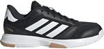 Adidas Ligra 8 Indoor Handballschuhe f&uuml;r Damen, schwarz, Gr&ouml;&szlig;e 39 ⅓ IH8119