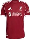 Adidas Liverpool FC 25/26 Home Authentic Trikot f&uuml;r Herren, rot JY4237