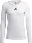 Adidas Team Base Longsleeve Trikot f&uuml;r Herren, wei&szlig; GN5676