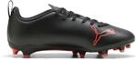 Puma Ultra 6 Play FG/AG Nockenschuhe f&uuml;r Kinder, schwarz, Gr&ouml;&szlig;e 29 108705
