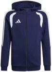 Adidas Performance adidas Tiro 26 League Full Zip Kinder Kapuzensweater, blau, Gr.
